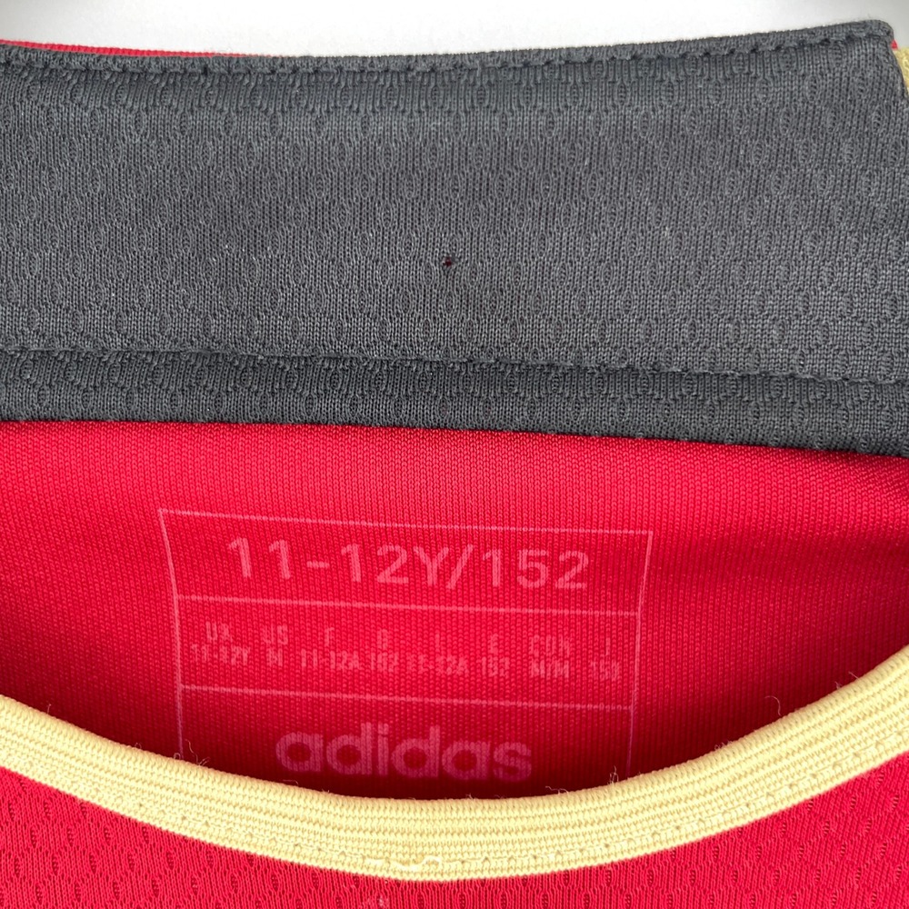 Adidas Atlanta United FC Youth Soccer Jersey Red Black Gold Kids 11-12Y 152 - Picture 2 of 7